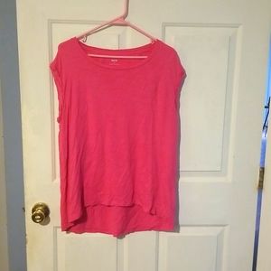 Maeve Size M Pink Muscle Tee